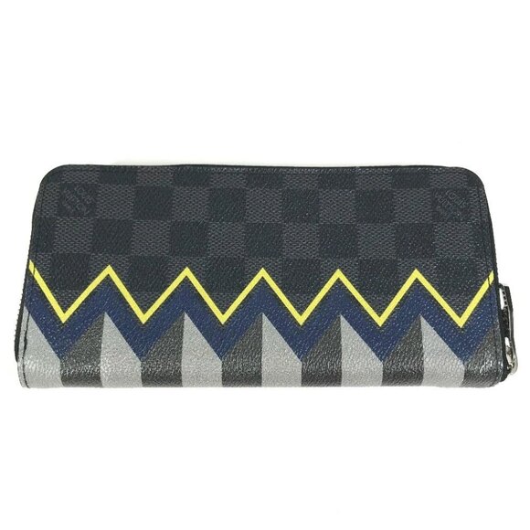 LOUIS VUITTON N61253 Damier Graphite Karakoram Zippy Wallet Vertical Long Wallet - Picture 7 of 13